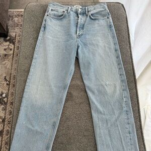 Size 26 Agolde Light wash jeans